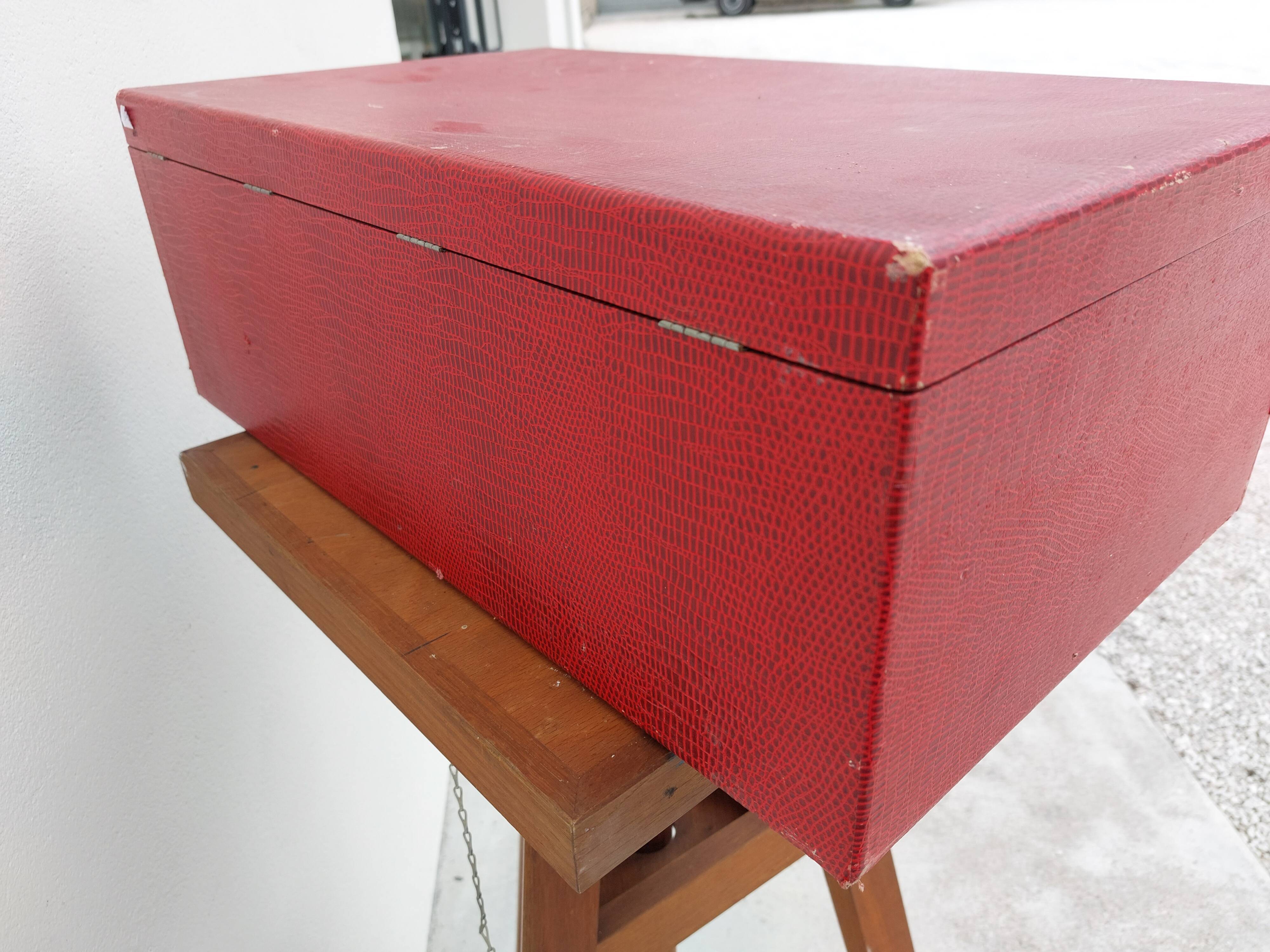 Housewife 130 pieces in silver metal goldsmith Platil