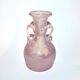 Murano Iridescent Pink Blown Glass Amphora Vase - Ancient Roman?