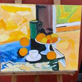 Still life with oranges