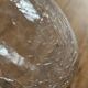 Pair of cracked glass vases