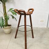 Tabouret espagnol brutaliste