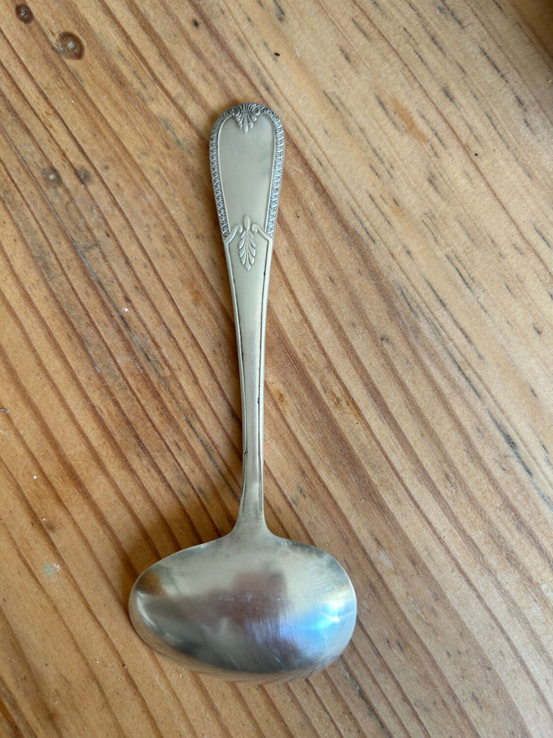 Silver spoon from the 30s