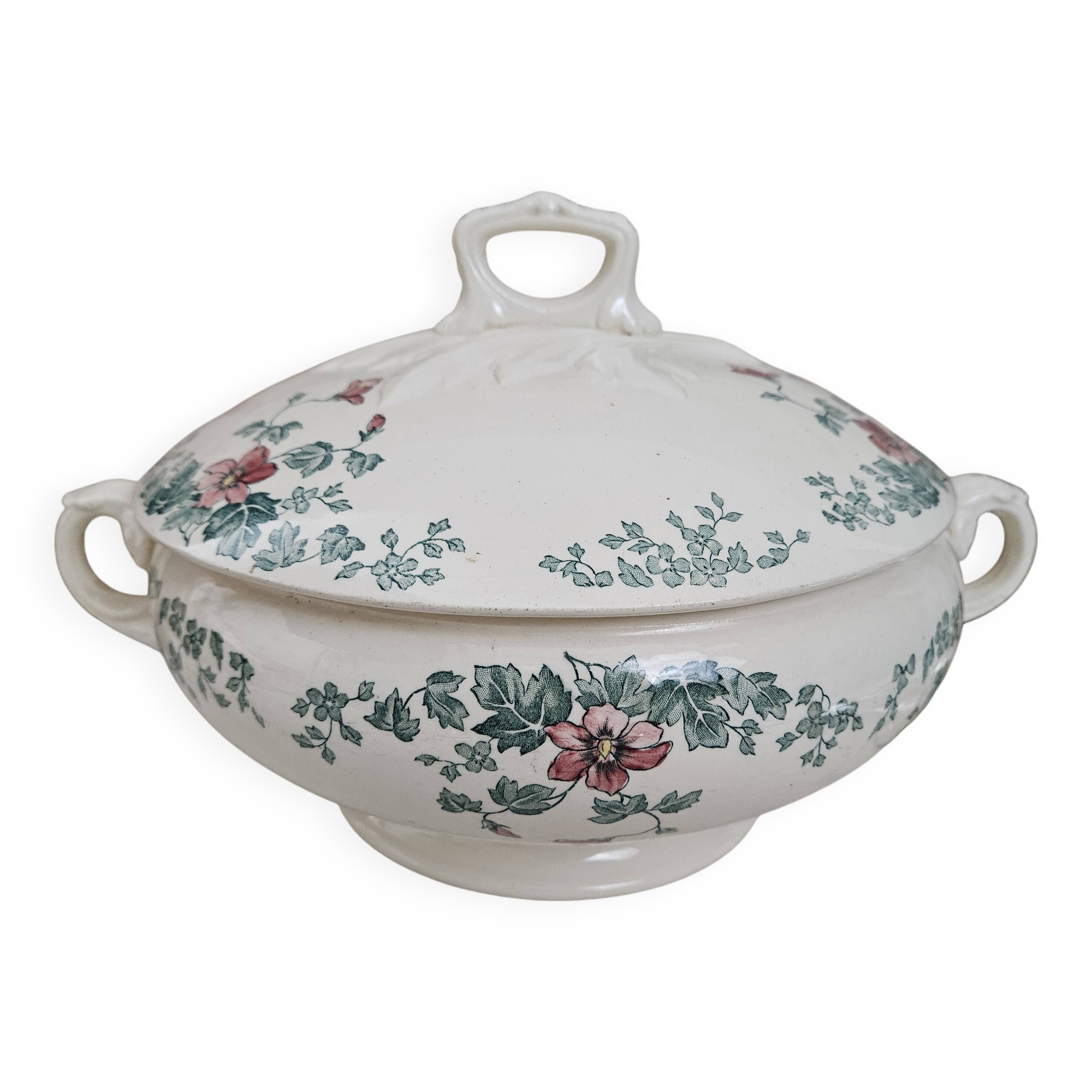 Soupière en faïence de Longchamp