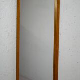 Vintage Scandinavian mirror with wooden frame