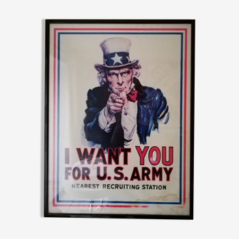 Affiche uncle sam us army