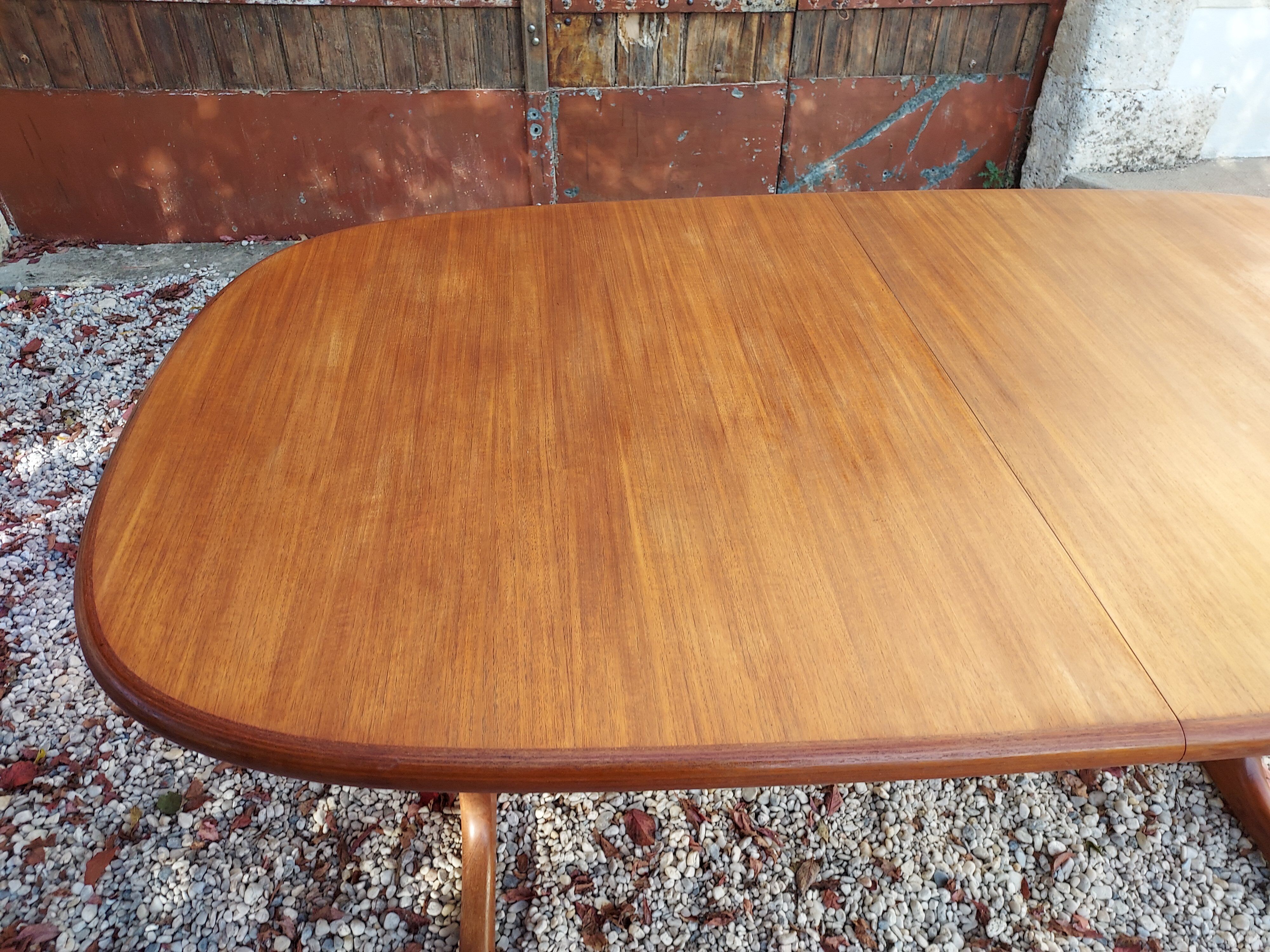 Table danoise teck xxl C.K Rosengaarden