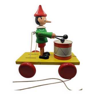 Pinocchio the drummer