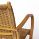 Erich Dieckmann Bauhaus Armchair – 1950s Beechwood & Paper Cord, Germany
