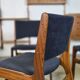 4x restored Erik Buch vintage 1960s Danish chair teak