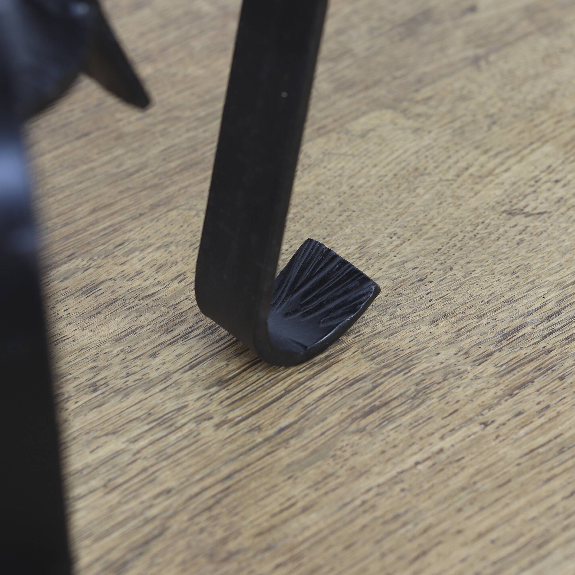 Pair of two large Vintage Brutalist Mid-Century Candlesticks