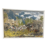 20th century carriage scene