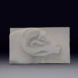 Plaster reproduction of an Egyptian ram deity