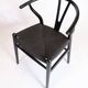 Ensemble de quatre chaises Wishbone, modèle CH24, par Hans J. Wegner