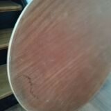 Teak tripod coffee table, 1970s