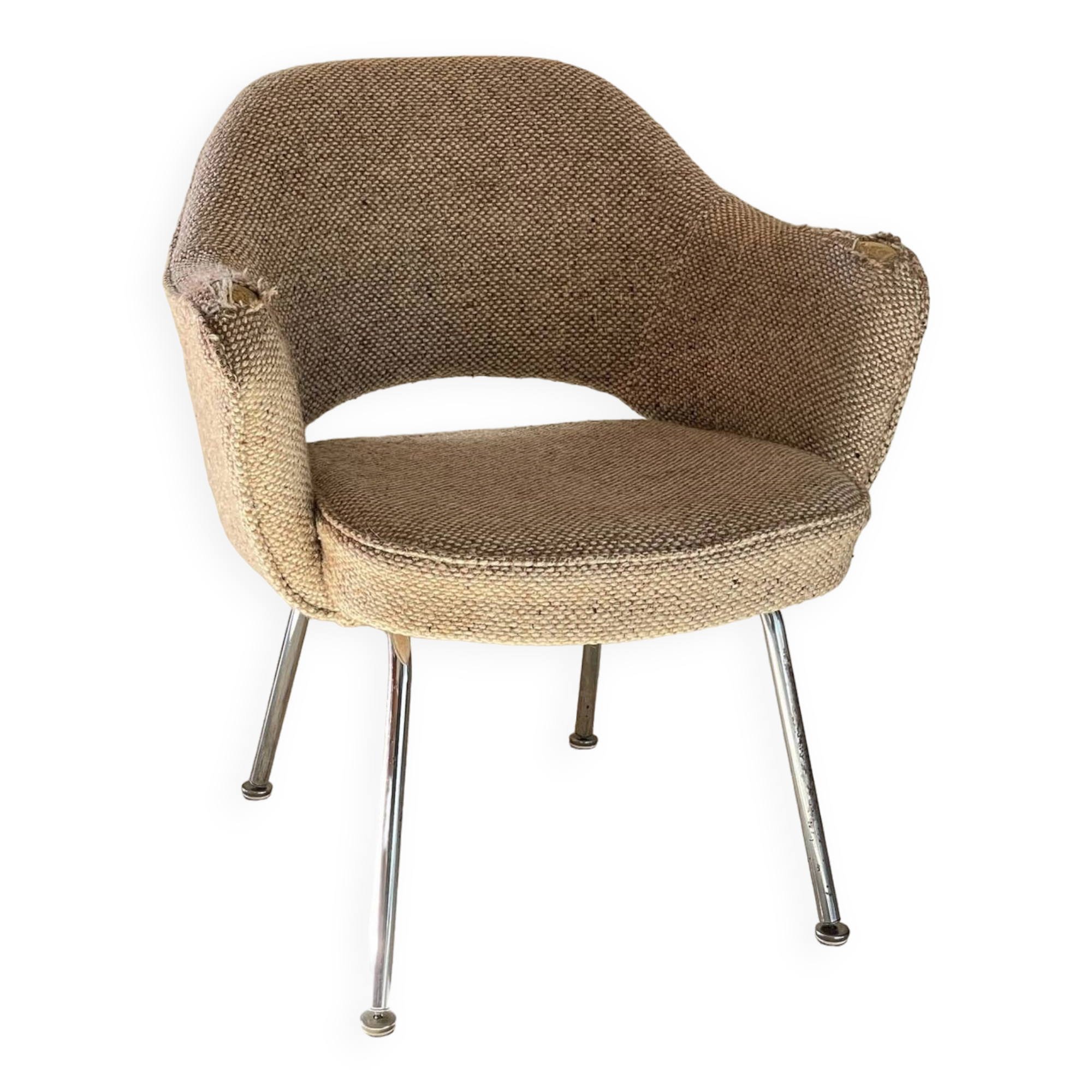Fauteuil Conférence Eero Saarinen par Knoll années 70
