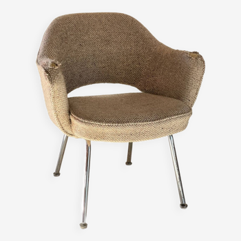 Fauteuil Conférence Eero Saarinen par Knoll années 70