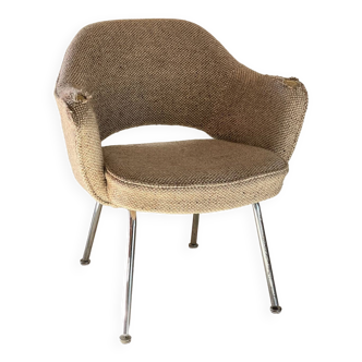 Fauteuil Conférence Eero Saarinen par Knoll années 70