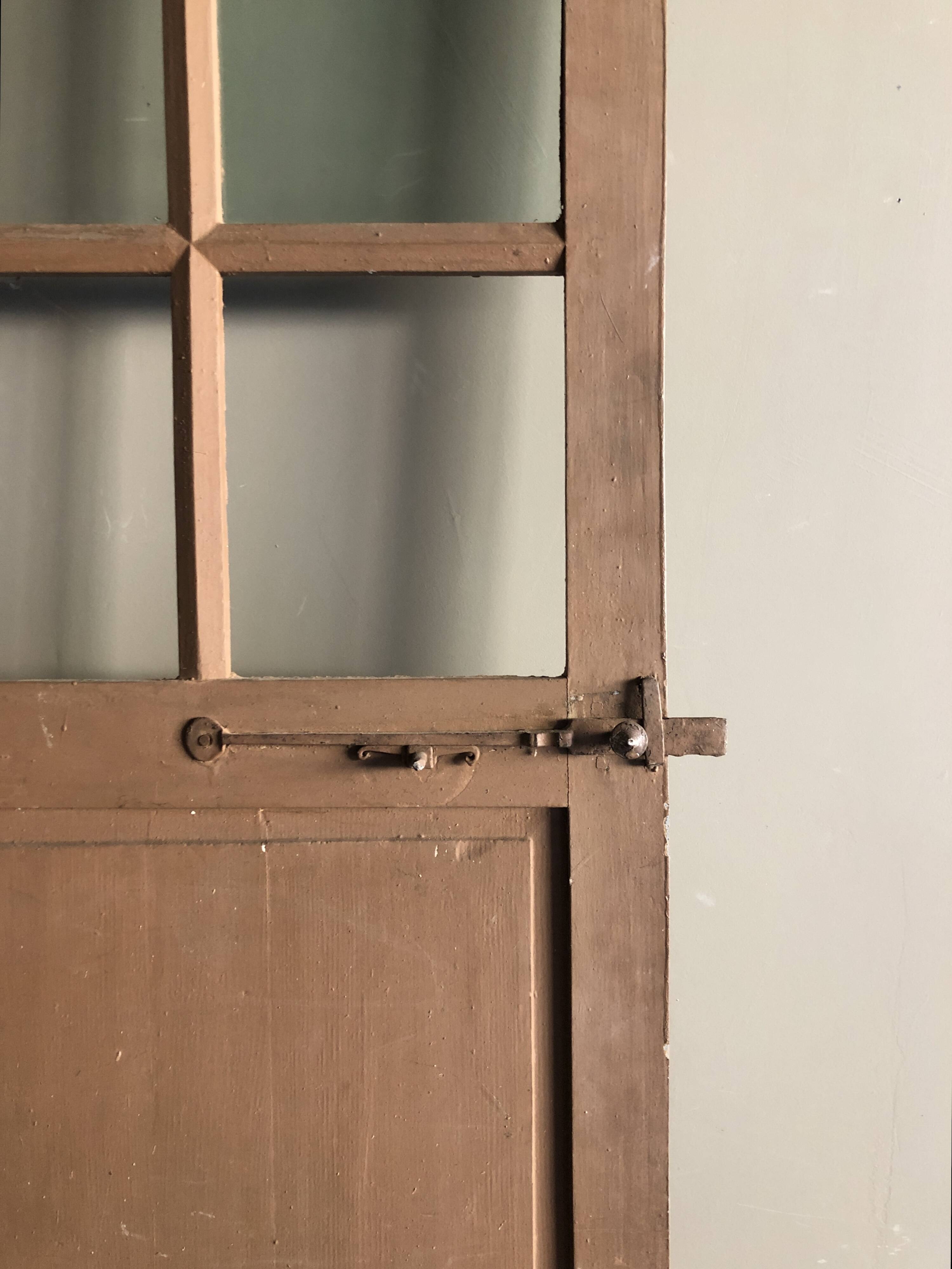 Porte vitrée - Grande & étroite - Époque XIXème