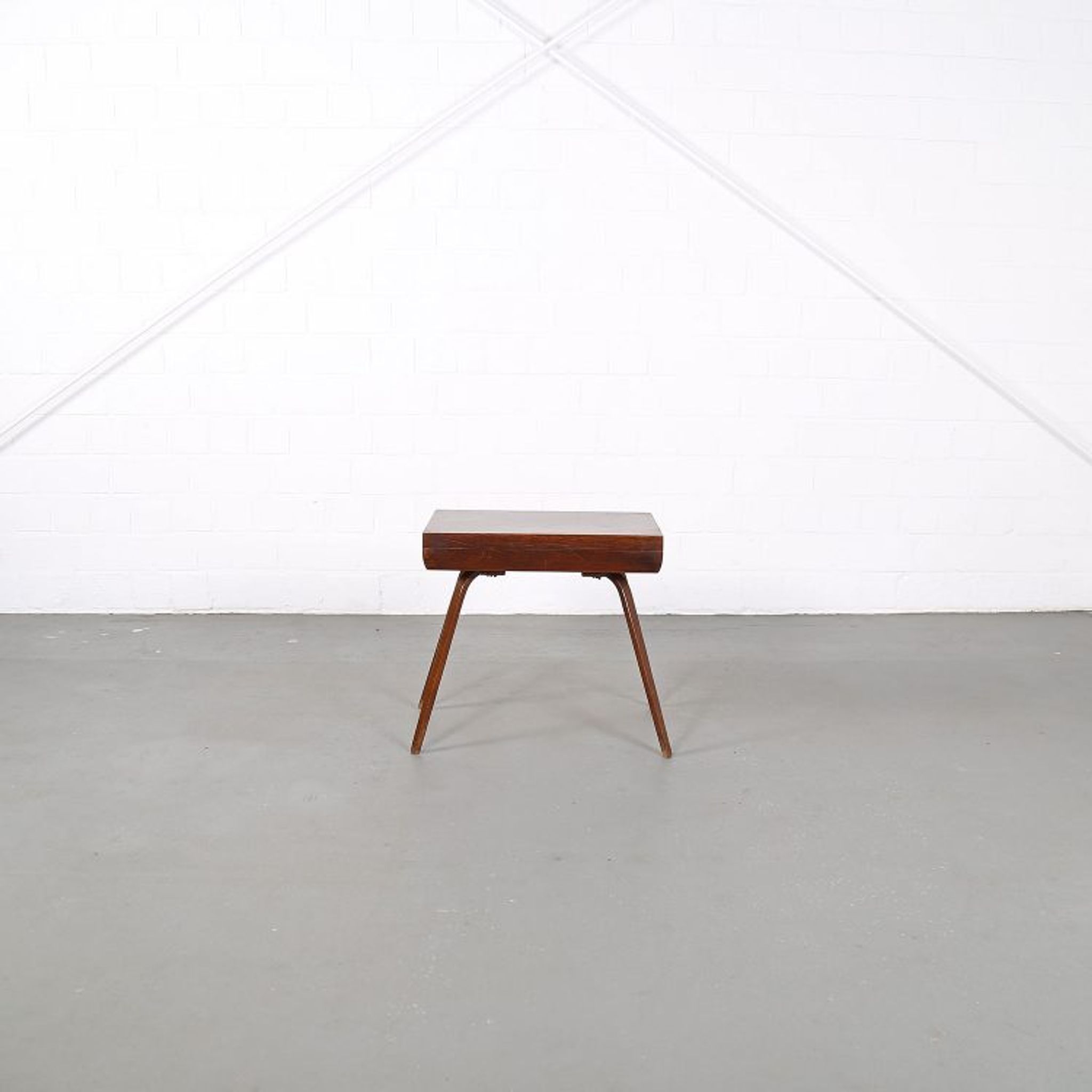 Vintage rosewood cutlery console