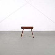 Vintage rosewood cutlery console