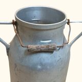 Umbrella-carrying milk can
