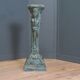 Antique ceramic column faux bronze