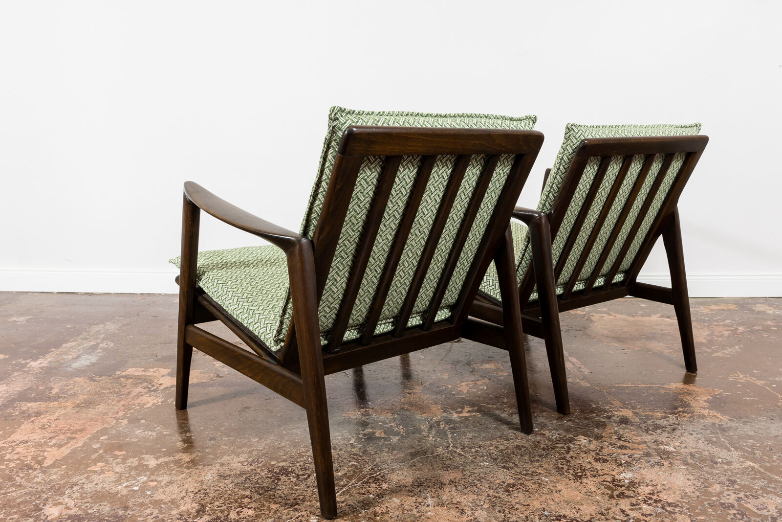 Pair of armchairs type 300 130, 1960's