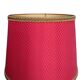 Paires de lampes style empire Abat jour rouge