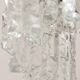 Kalmar Murano glass ceiling lamp, 1960 Austria.