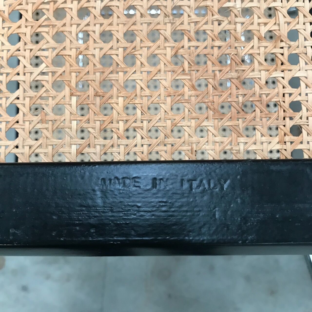 Set of 4 black Cesca Breuer chairs B32