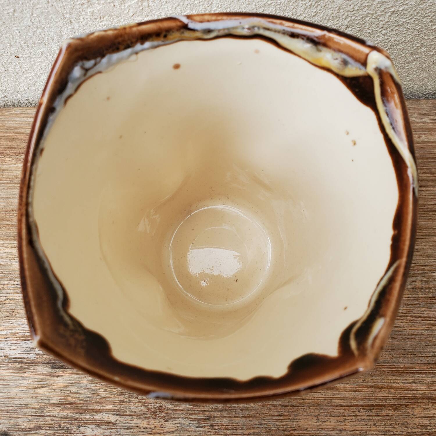 Fat Lava vintage ceramic vase