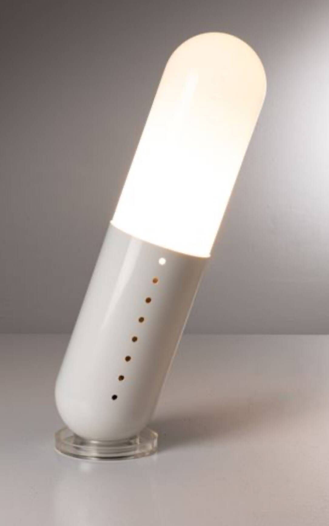 "Pillola" lamp by Cesare Casati 1968 out of production. Studio D. A.