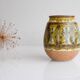 Mid-century modern art Danish pottery vase by Michael Andersen, 1960s