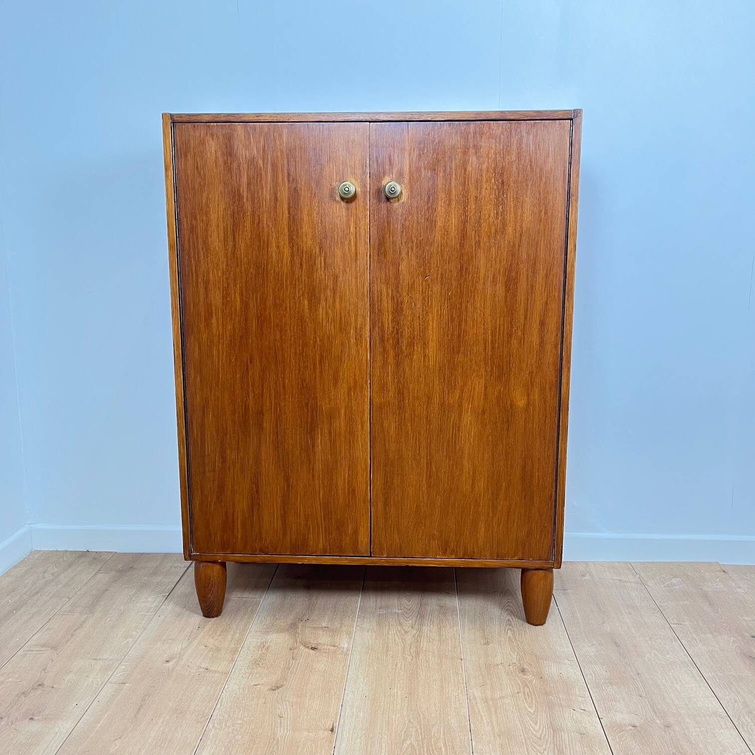 Meuble à chaussure vintage en bois, 1970