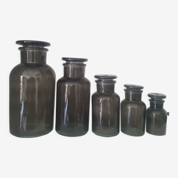 Apothecary pots set of 5