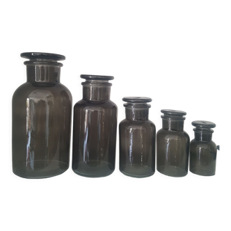 Apothecary pots set of 5