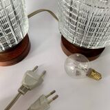 A pair of bedside lamps  'Pokrok Žilina', Czechoslovakia, 1960s/70s.