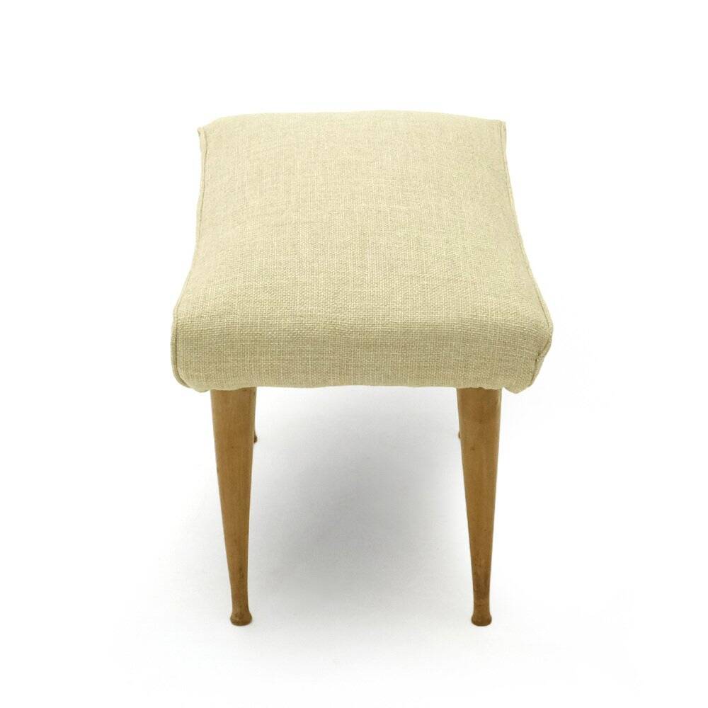 Stool with wooden legs, 1950s