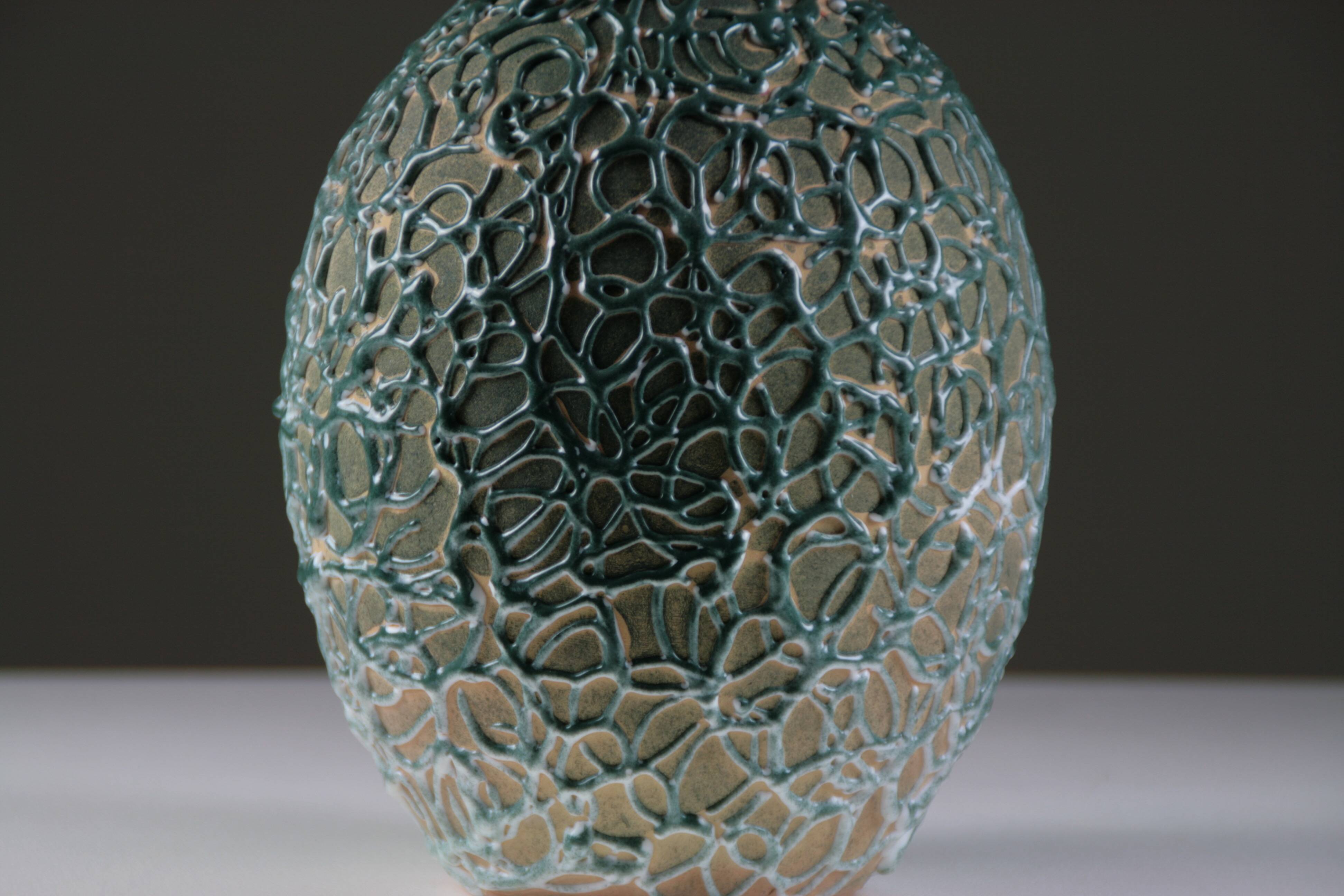 Ceramic vase La charentaise Angoulême, France