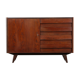 Vintage stained oak chest of drawers model U-458 by Jiri Jiroutek, 1960