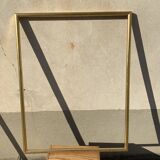 Gilded wooden frame 19th ancient gold leaf