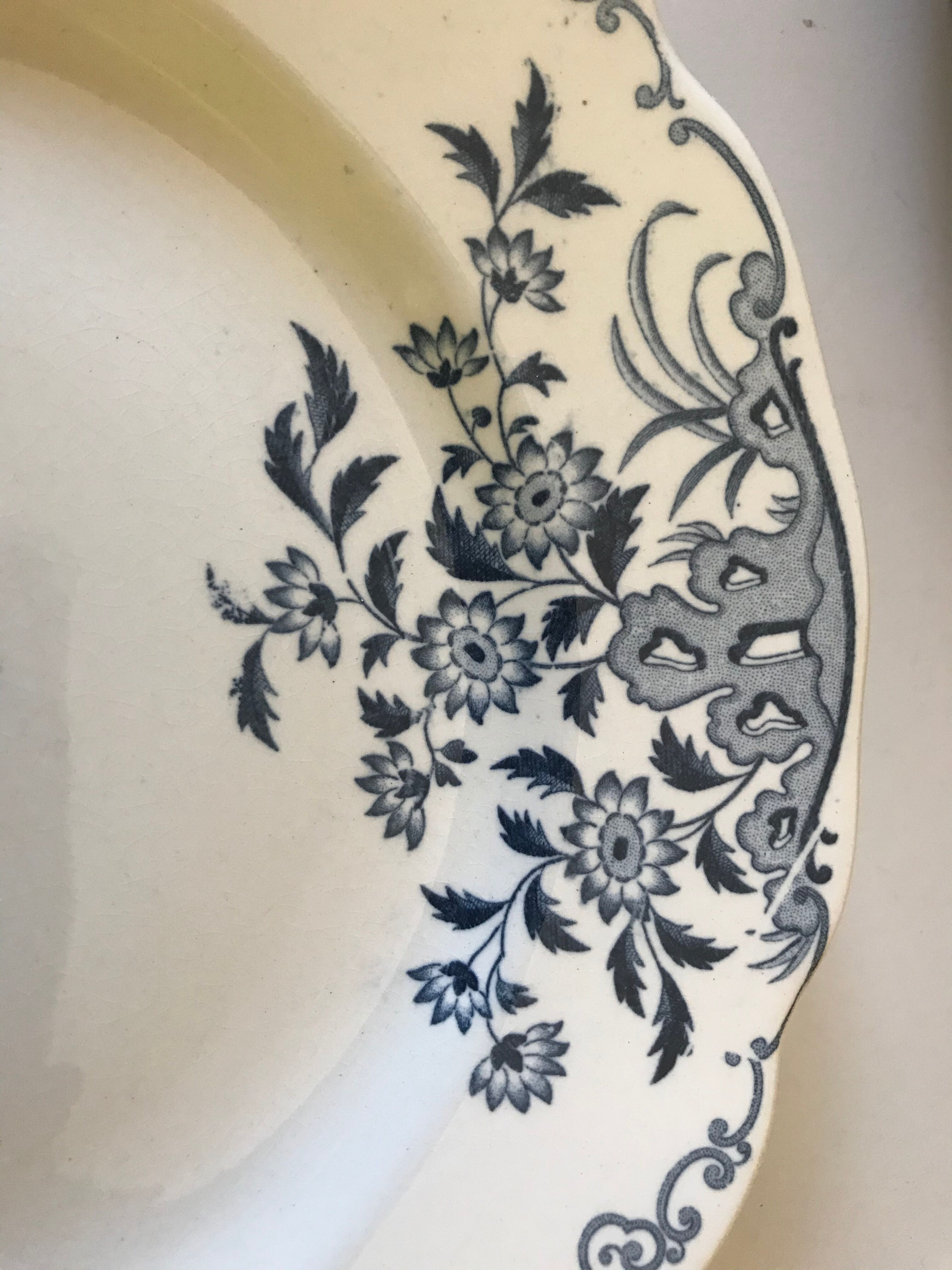 Ceramic dishes Sarreguemines