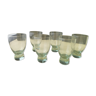 Set de 6 verres style scandinave