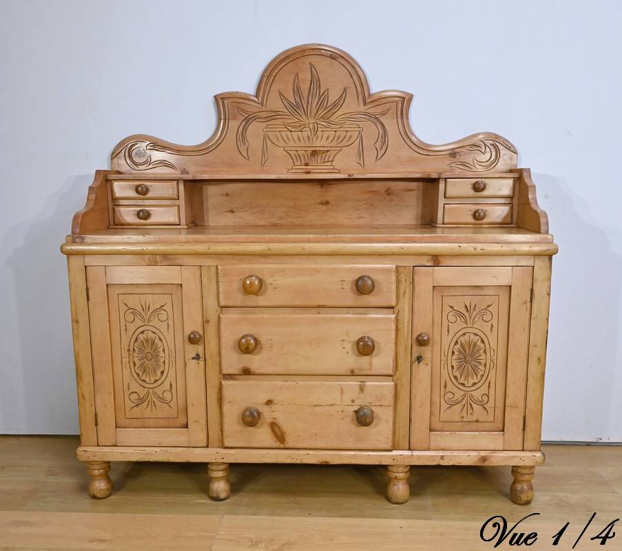 Pine Sideboard, Wales - 1920s