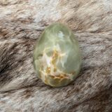 Vintage decorative egg in hand-polished opal Madagascar