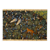 Painted canvas, or decorative panel, "The Lost Paradise". Contemporary.