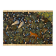 Painted canvas, or decorative panel, "The Lost Paradise". Contemporary.