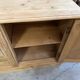 Workshop furniture made of fir.