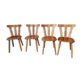 Set of 4 bistro chairs