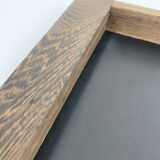 Modernist wenge tray, Henning Seidelin for Voss, Denmark, 1960